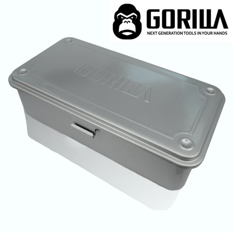 GORILLA 紳士質人手工具 可堆疊且堅固耐用的鋼製工具箱