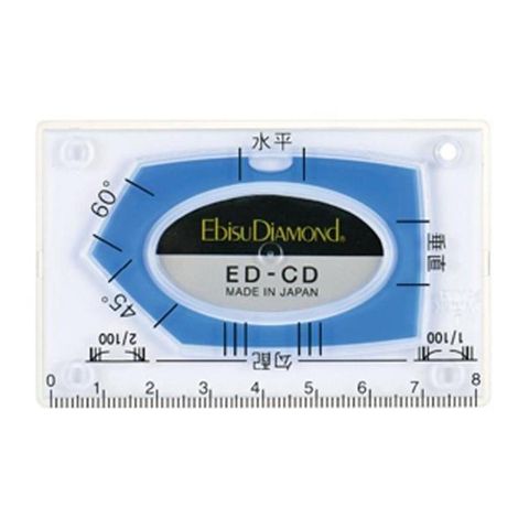 EBISU 卡片式水平尺 ED-CDBL147-44