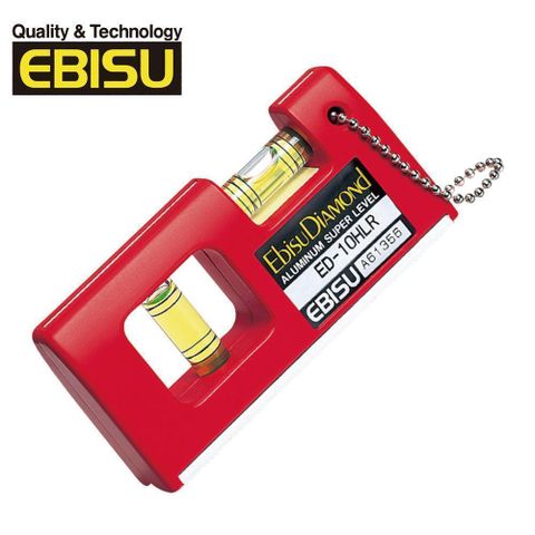 EBISU  Mini系列-口袋型水平尺(不附磁) ED-10HLR