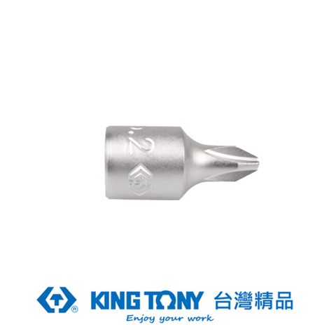 KING TONY 專業級工具 1/4DR. 十字起子頭套筒 (PH1.PH2.PH3.PH4) KT2011