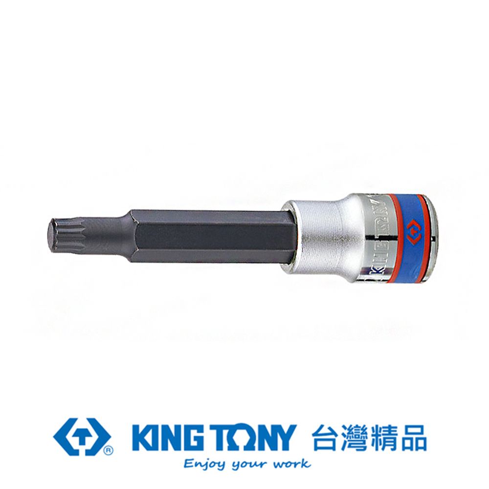 KING TONY 金統立工具 專業級工具 1/2 DR. 十二角起子頭套筒 M8.9 KT404108