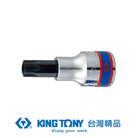 KING TONY 金統立工具 專業級工具 1/2 DR. 六角星型中孔起子頭套筒 (T20H/T25H/T27H/T30H) KT4027