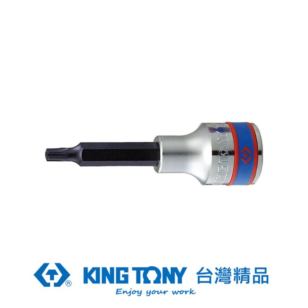 KING TONY 金統立工具 專業級工具 1/2 DR. 六角星型中孔起子頭套筒 (T40H/T45H/T50H) KT4037