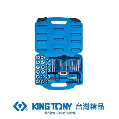 KING TONY 金統立工具 專業級工具 39件式 公制絲攻組 KT12939MQ1