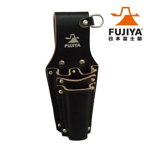 FUJYA 富士箭 FUJIYA  高級黑牛皮腰間鉗子+起子收納袋-四支型 LP-4DSB