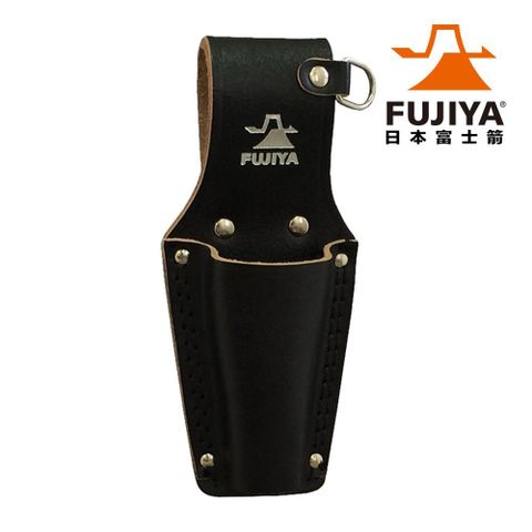 FUJYA 富士箭 FUJIYA  高級黑牛皮腰間鉗子收納袋-單支型 LP-1DSB