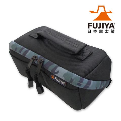 FUJYA 富士箭 FUJIYA  (限量)高緩衝大開口工具收納袋(中)-迷彩藍/黑 FHC-A