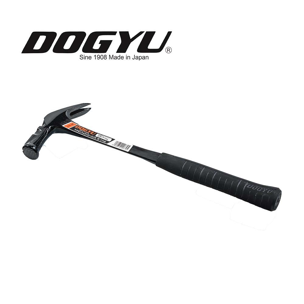 DOGYU 土牛工具  土牛 扁柄附磁鎚 (中) 鐵柄 鐵鎚 鐵槌 00679