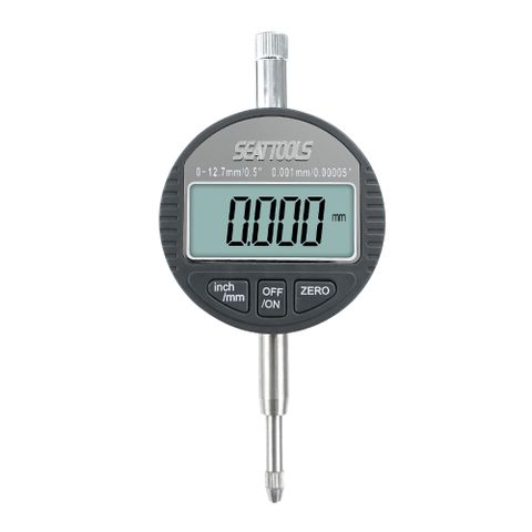 數位千分錶 數顯式量錶 電子式千分表 深度高度測量儀 高度規 附固定環 高精度 (190-DG543794FST)