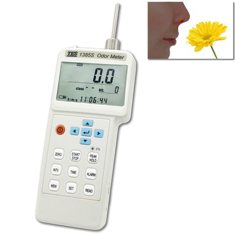 TES-1385 環境氣味偵測計 (可快速偵測/反應鋰電池燃燒氣味 空氣品質 氣味/臭味/異味偵測器)