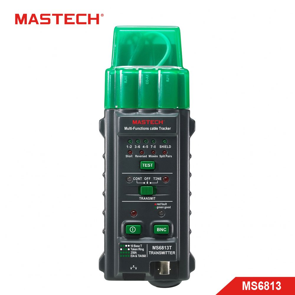 MASTECH 邁世   MS6813 多功能網路測試器