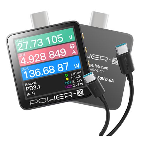 POWER-Z KM003C USB PD 測試儀+數據線套組