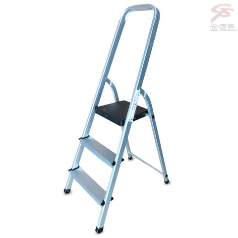 中型輕量款全鋁合金扶手平台梯/樓梯/階梯/關節梯/馬椅梯/拉梯/單梯