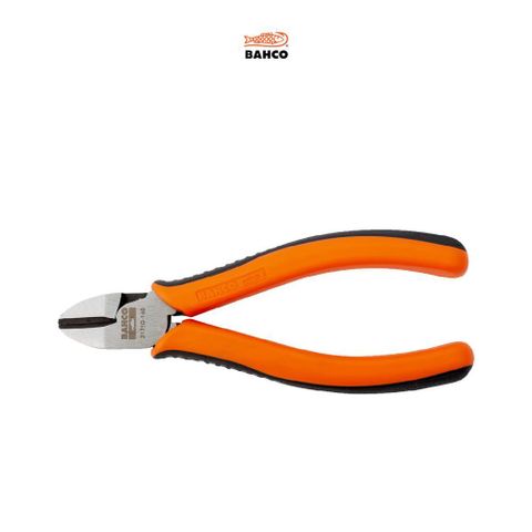 Bahco 瑞典魚牌 拋光電子斜口鉗 (止滑握把) 185mm   2171G-180