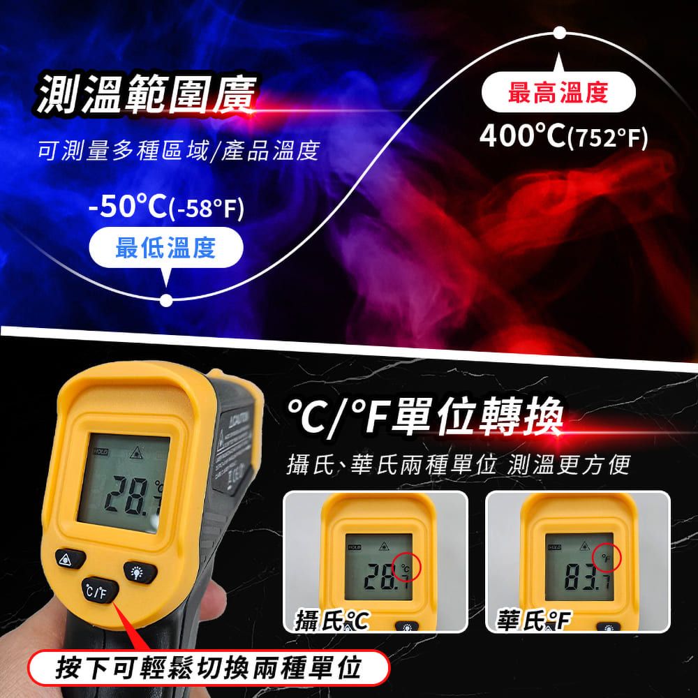  紅外線測溫槍【標準款-無調頻】