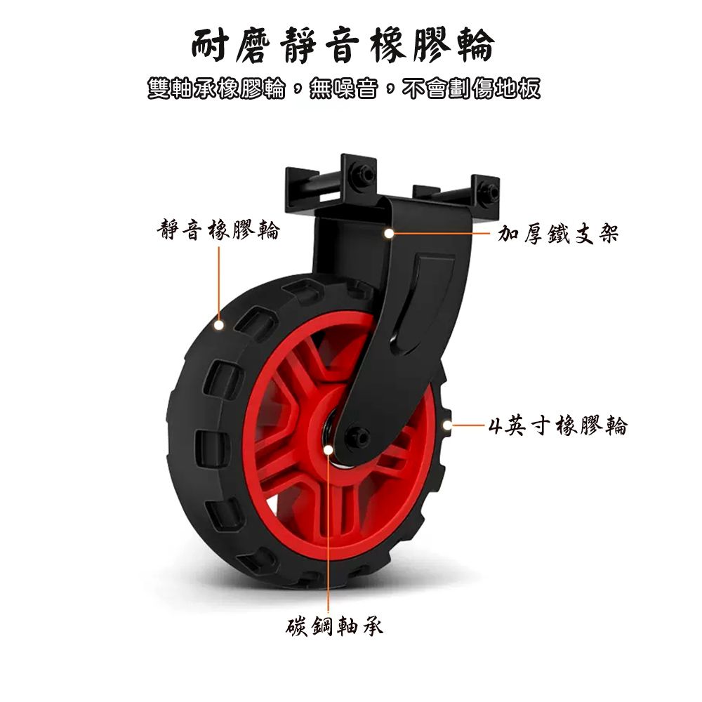 鋁合金二合一全摺疊收合平板手推車(承重150KG)省力好幫手 一鍵式折疊 三階段高度調整 耐磨鋸齒橡膠輪 送彈力繩