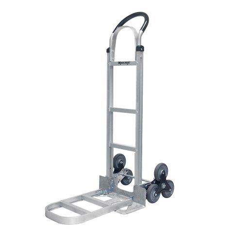 大船回港 輕型爬階鋁製手推車(低把手+加長底板) HS-33S-5