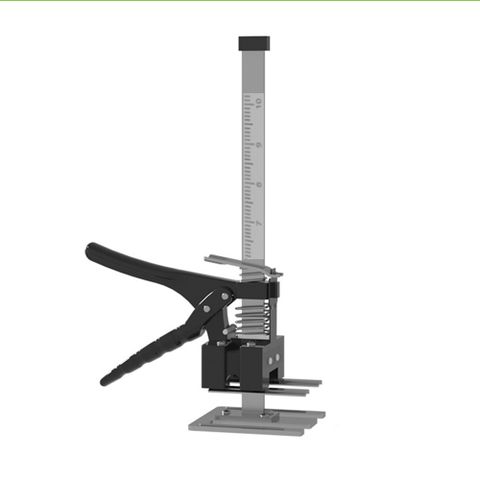 工具宅 全鋼三叉升降抬高器/磁磚調節頂高器/千斤頂 新刻度款 29cm