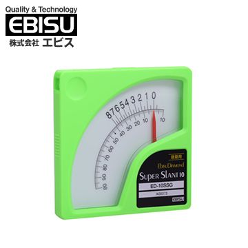 日本EBISU 方塊指針角度儀 (不附磁) ED-10SSG
