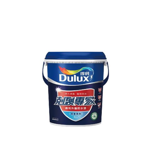 Dulux 得利塗料 A955 剋裂專家外牆防水漆 白色-1加侖裝 A955