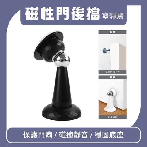 130-DSB3_磁性門後擋-黑