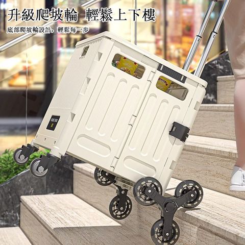 多功能便攜折疊購物車 折疊手推車 拉貨托運行李箱搬運車 折疊車 小拉車  手推車 拉桿車拖車