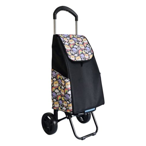 鋼管三檔可伸縮大容量購物車