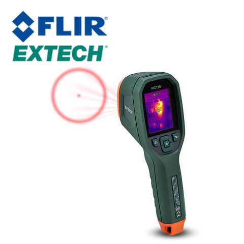 【FLIR】EXTECH IRC130 紅外線熱像儀 可測溫至650℃熱顯像儀 測溫槍 台灣製造 獨家授權