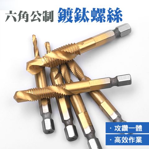 六角公制鍍鈦螺絲 165-SHS6