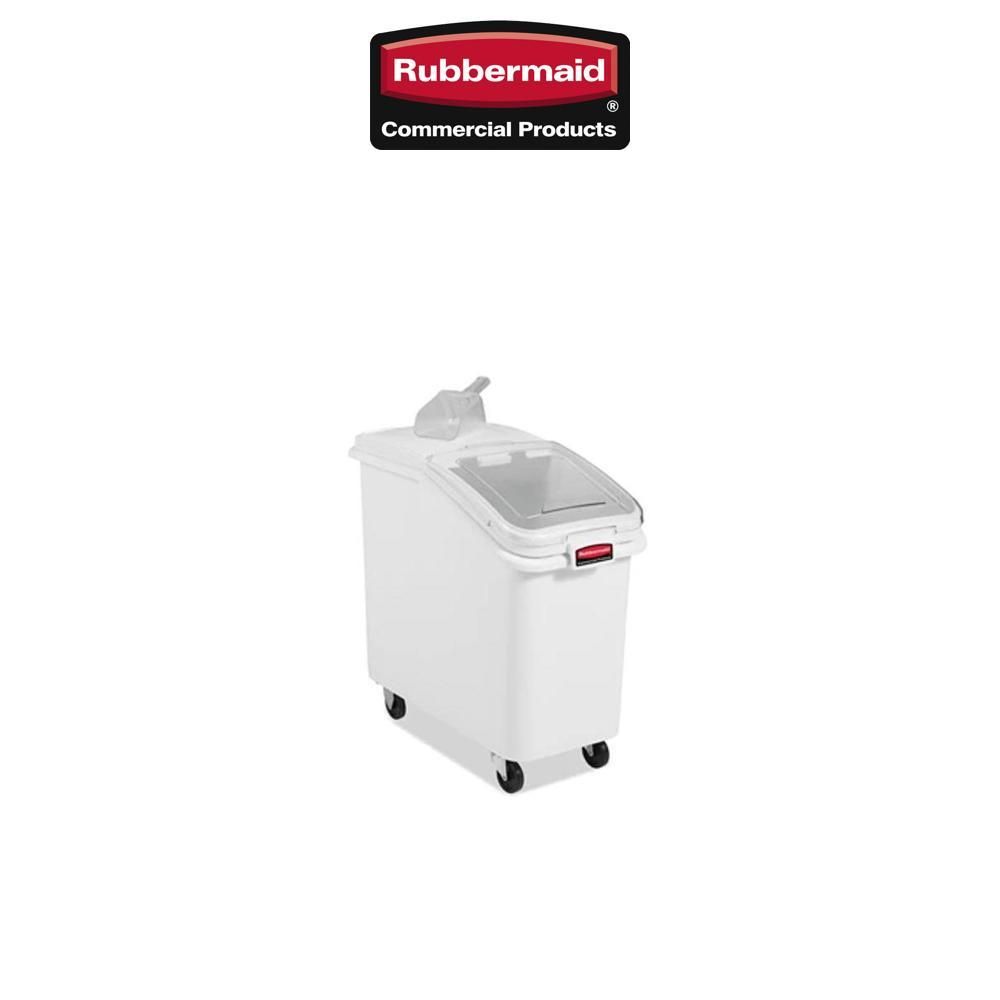 Rubbermaid 樂柏美   原料儲存車 100L  FG360288WHT