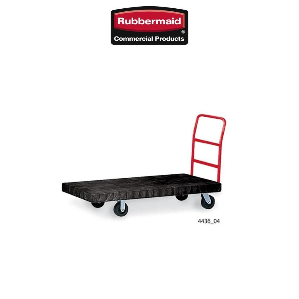 Rubbermaid 樂柏美   重型平板推車-大型 載重907KG   FG443600BLA