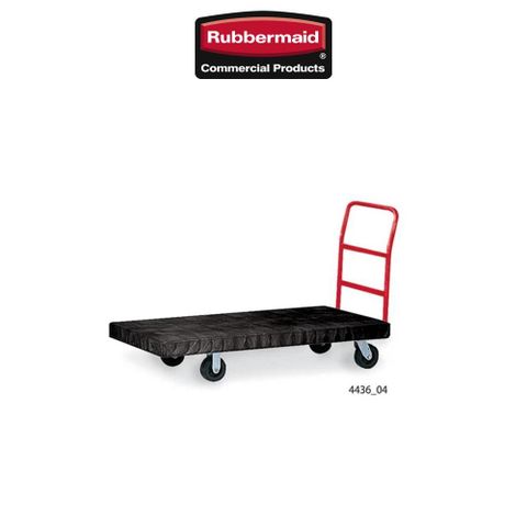 Rubbermaid 樂柏美 重型平板推車-大型 載重907KG   FG443600BLA