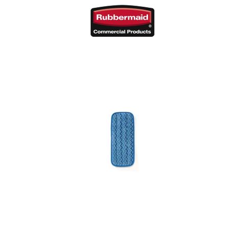 Rubbermaid 樂柏美 快接式微纖濕拖把布 11" 藍色 FGQ82000BL00