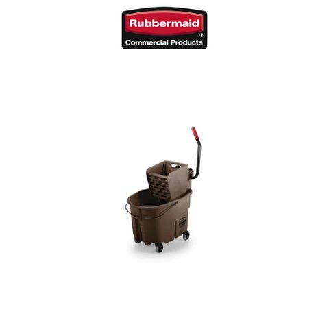 Rubbermaid 樂柏美 拖把桶車 35QT 咖啡色 FG758088BRN