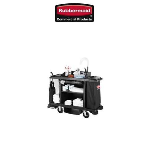 Rubbermaid 樂柏美 大型房務整理車   FG618900BLA