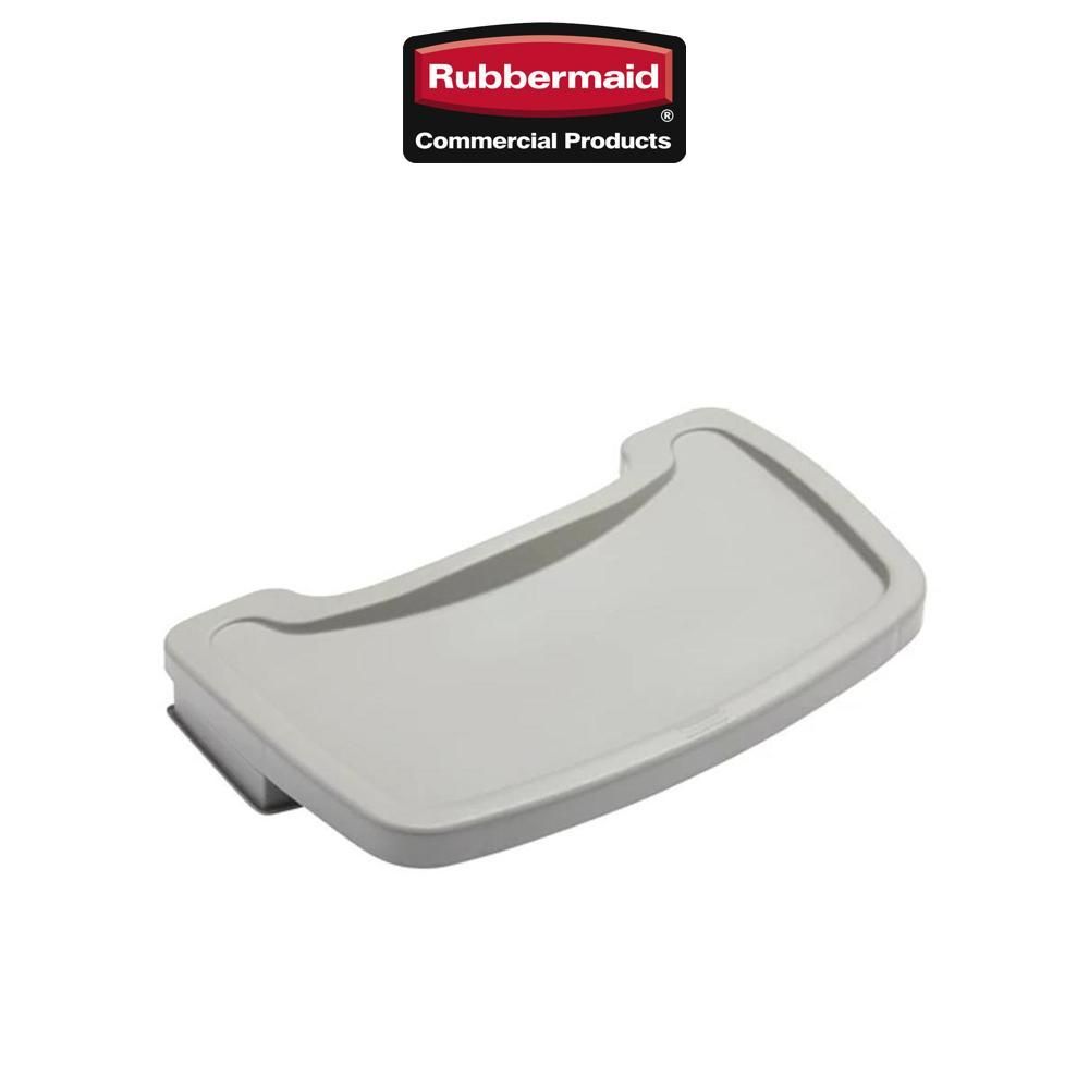 Rubbermaid 樂柏美   兒童座椅餐盤 灰色  FG781588PLAT