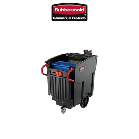 Rubbermaid 樂柏美 移動廢料清運車   FG9W7300BLA
