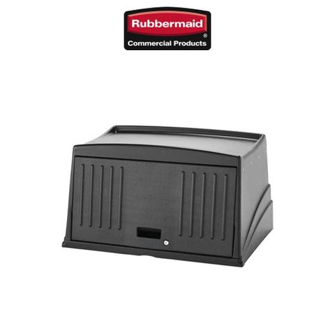 Rubbermaid 樂柏美 房務整理車-封閉式頂蓋   FG9T0000BLA