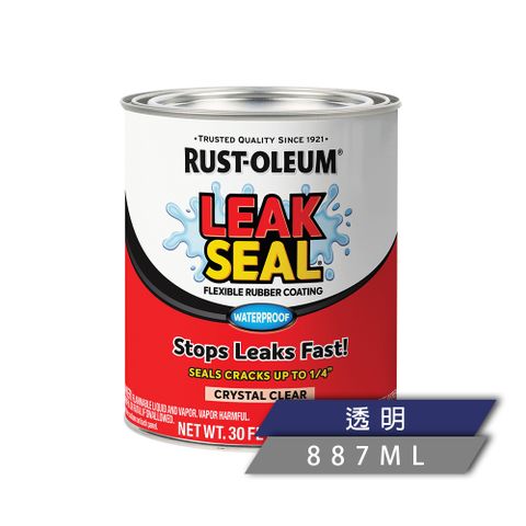 RUSTOLEUM 樂立恩 強效防水漆 透明 275116 (水性塗料/887ml)