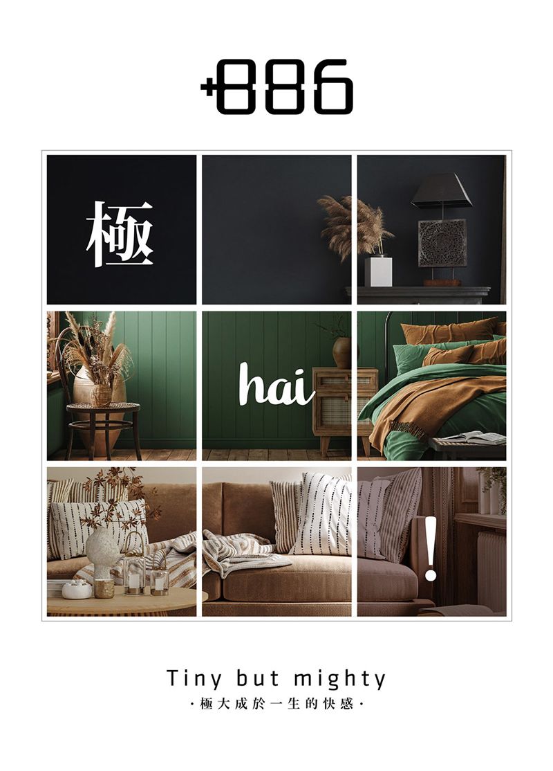 極haiTiny but mighty·極大成於一生的快感·