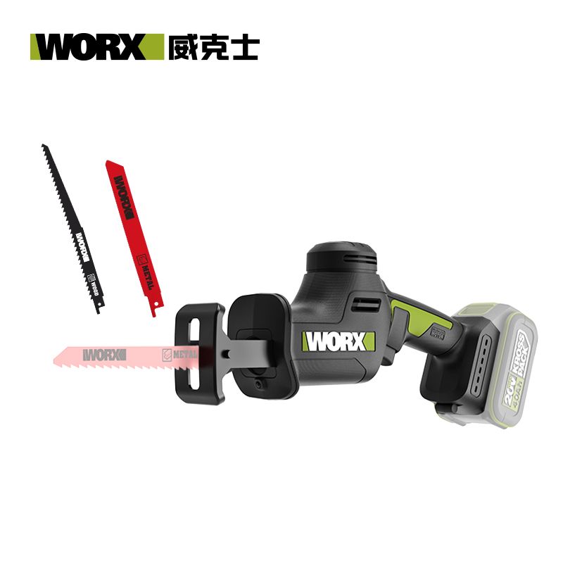 WORX 威克士   WU500.9 20V無刷鋰電單手軍刀鋸 (空機)