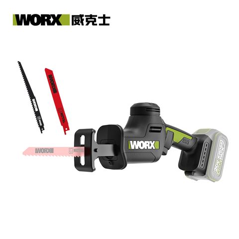 WORX 威克士 WU500.9 20V無刷鋰電單手軍刀鋸 (空機)