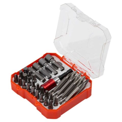 【HILDA】希爾達 34件套十字一字起子頭組合套裝六角螺絲套筒家用維修工具