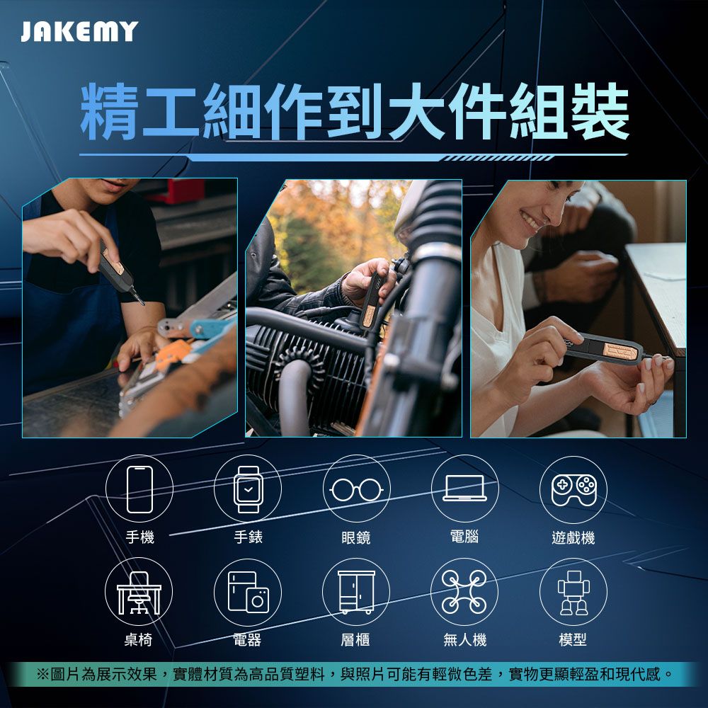 Kamera 佳美能 JAKEMY 傑科美 181合1 電動螺絲刀迷你工具箱 JM-8193 螺絲起子組 起子機