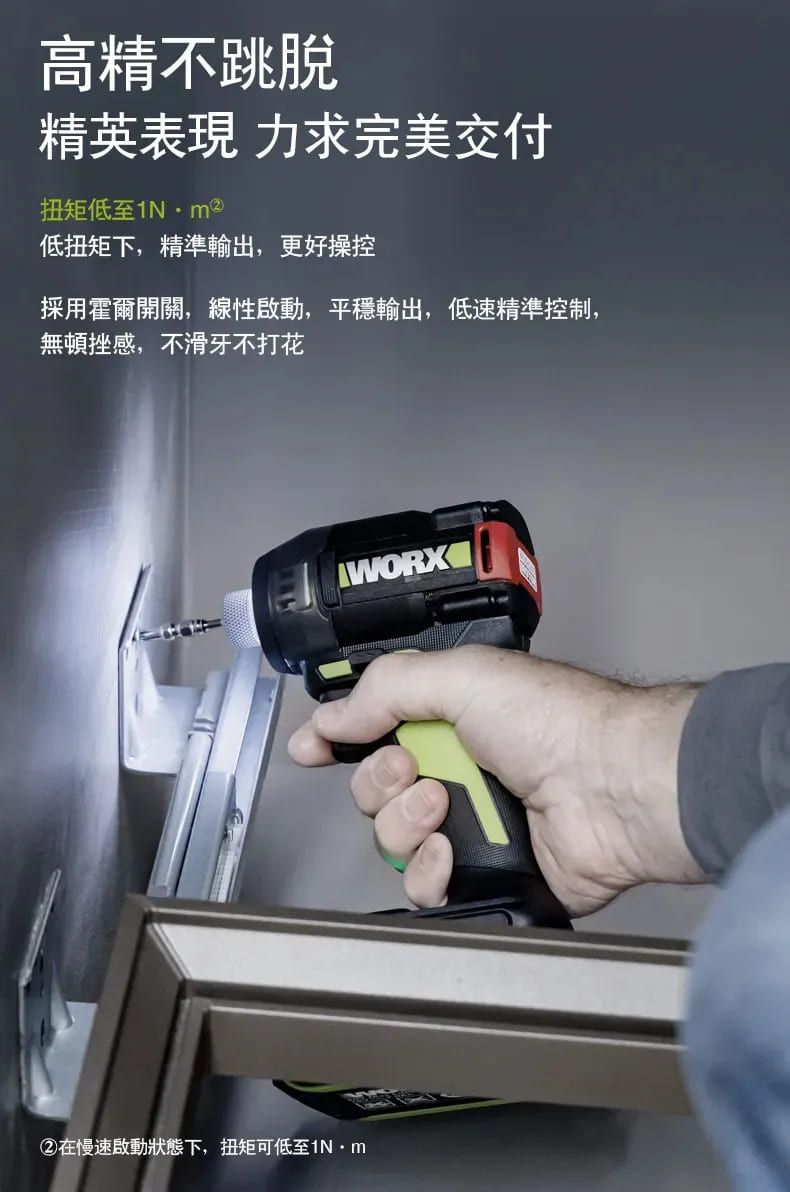 WORX 威克士20V 60Nm螺絲起子電動起子電動起子機起子螺絲起子組
