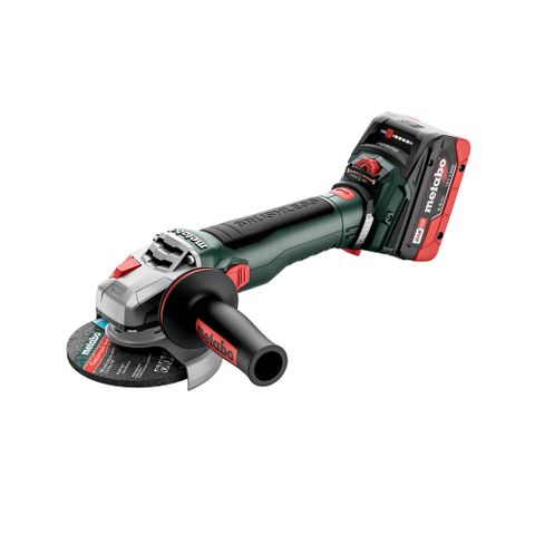 metabo 美達寶 18V鋰電德製無刷五英吋調速砂輪機-快拆 5.5雙電 WVB 18 LT BL 11-125 Quick
