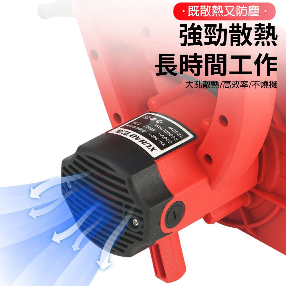 1200W23000r/min220V~50HZ 7.54XH-8001 手持大孔散熱/高效率/不燒機長時間工作強勁散熱既散熱又防塵·