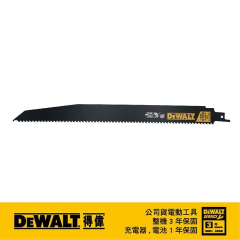 DeWALT 得偉 12x6T雙金屬2X軍刀鋸片(木工用) DWA41612