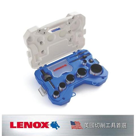 LENOX 狼牌 10件裝圓穴鋸組套 LET30800600L