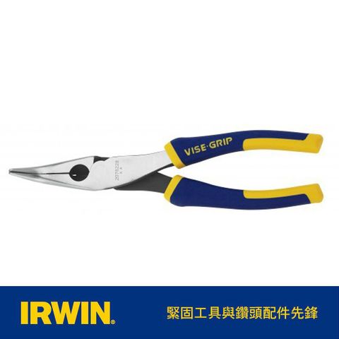 IRWIN 握手牌 8"彎形尖嘴鉗200mm IW-10505506
